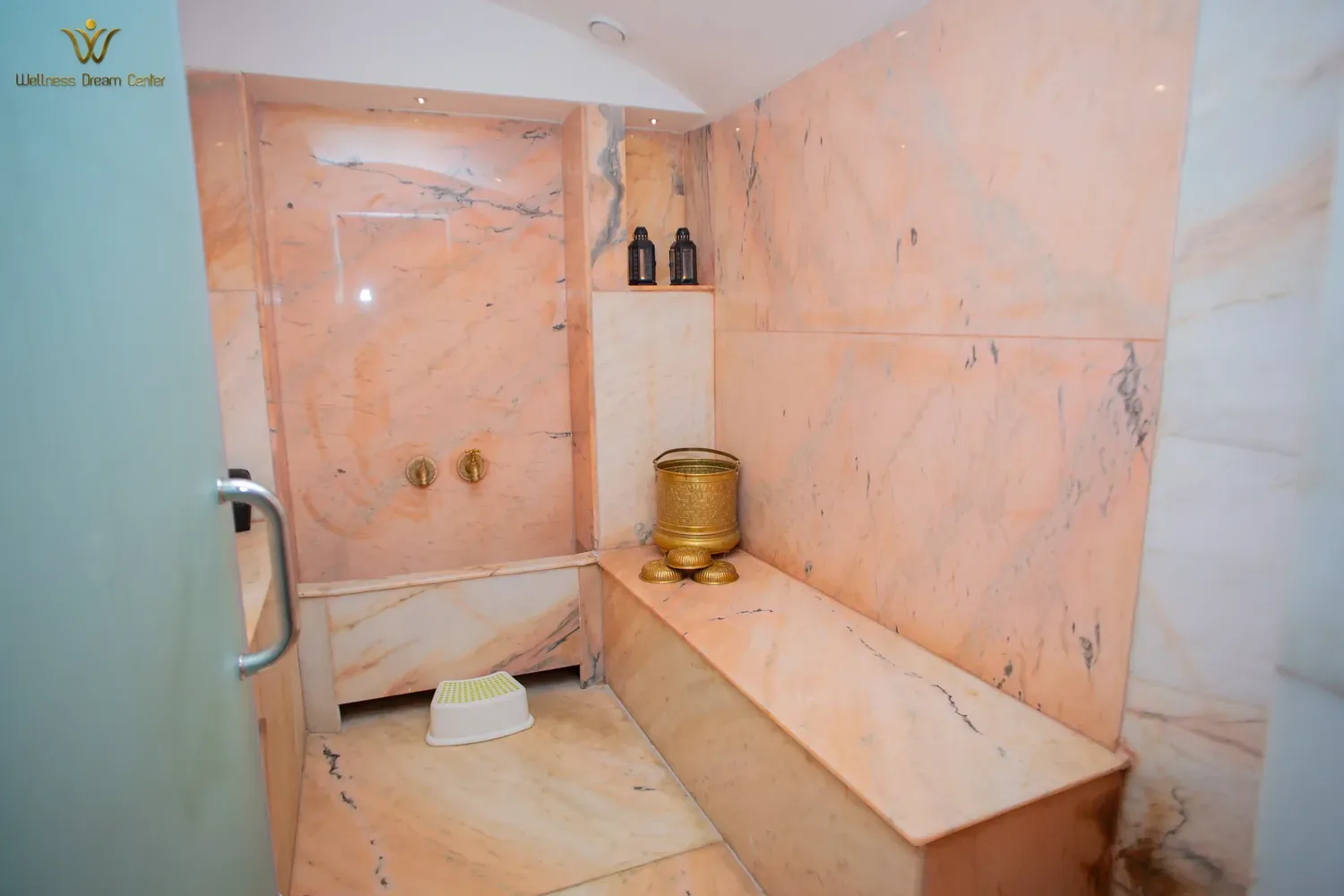 Le hammam en marbre